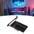 thumbnail image 4 of 4 Port Rj45 Gigabit Ethernet Card 4 Port RJ45 Gigabit Ethernet Card 10/100/1000/25000 Mbps PCIE  Interface Card For Gaming Office Black For, 4 of 7