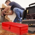 thumbnail image 2 of Metal Tool Box Tool Organizer Case Mechanics Tool Box Car Tool Storage Box, 2 of 8