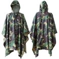 thumbnail image 1 of Cape de Pluie Multifonctionnelle à Capuche Poncho - Imperméable d'Accsergery, Drap de Sol de Tente Cadeau, 1 of 5