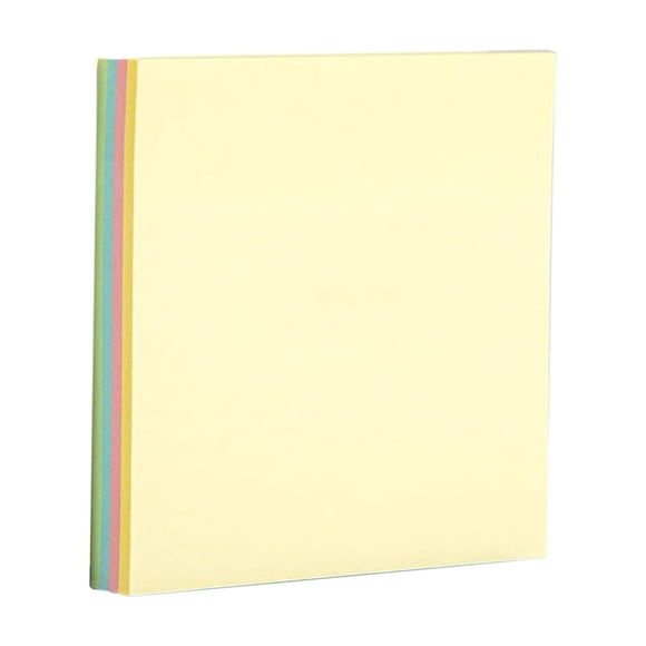 Économies de la Rentrée! HBBKVI Autocollants pour Poteaux 3x3 Po Super Adhérence Blocs Mémo Adhésif Fort 100 Feuilles/bloc