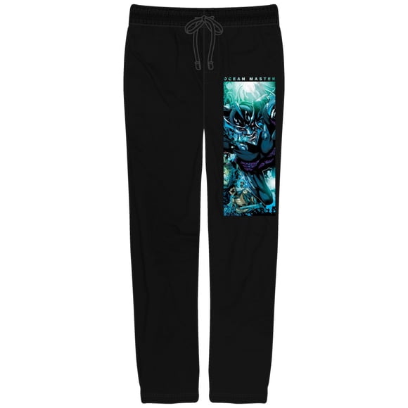 Ocean Master Justice League Pants Aquaman Apparel DC Comics Sleep Pajama Pants Aquaman Pants-X-Large