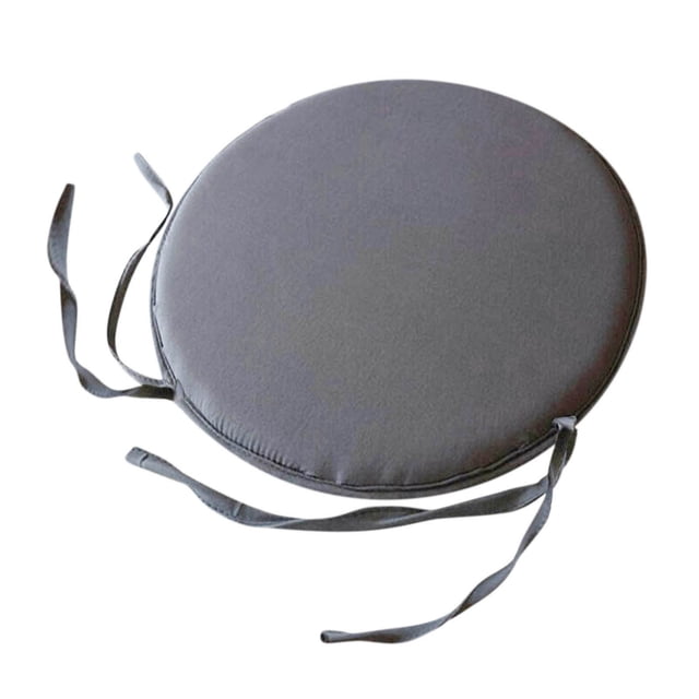 Coussin de Siège Auto Coussins de Chaise Intérieur Extérieur Coussins de Chaise Ronds avec Attaches, Coussins Ronds pour Chaises de Salle à Manger Coussin de Siège Rond Coussins de Chaise de Jardin Ensemble pour Meuble Coussin de Siège pour Chaise