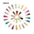 thumbnail image 3 of Ruiboury 100pack/lot Stand Out Unique Tassel DIY Tassel Accessory For Keychain Gifts AssortedColor-Gold 1Set, 3 of 6
