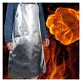 thumbnail image 3 of Heat Resistant Apron Fireproof Thermal Insulation Workshop Aluminum Foil for Crafting Welding, 3 of 6