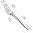 thumbnail image 2 of Bestdin 24 Pieces Dinner Forks, Food Grade Stainless Steel 7.1" Forks Silverware, Table Forks Use for Home Kitchen Restaurant, Flatware Silverware Forks, Mirror Polished & Dishwasher Safe, 2 of 7