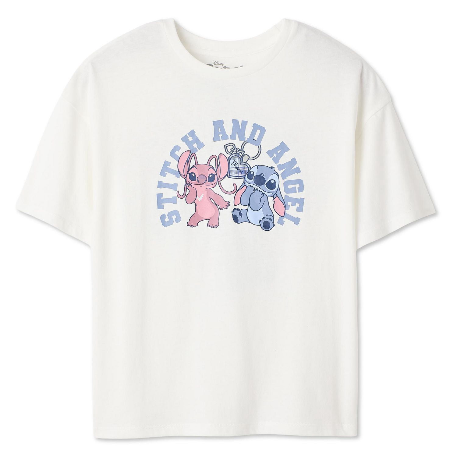 Disney Girls' Stitch Short-Sleeve T-Shirt