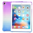 thumbnail image 1 of iPad 10.2 Case, iPad 8th 7th Gen Case, Osnuoph Soft TPU Silicone Gradient Shockproof Anti-scratch Protection Drop Proof Back Cover Shell for Apple iPad 8th 7th Generation 2019, Purple/Mint, 1 of 11