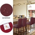 thumbnail image 4 of PiccoCasa Waterproof Bar Stool Covers for Counter Height Side Chair Covers, 4 of 9