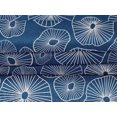 thumbnail image 5 of oneOone Velvet Blue Fabric Abstracts Craft Projects Decor Fabric Printed By The Yard 58 Inch Wide, 5 of 5