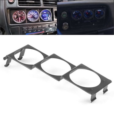 User Friendly Gauge Holder Pod Panel for Car Stereo Radio Slot Single Din