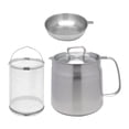 thumbnail image 1 of simhoa Stainless Steel Deep Fryer Pot Frying Basket Nonstick Universal French Fries Pot 1.5L, 1 of 8