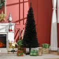 thumbnail image 2 of HOMCOM Pencil Christmas Tree, Slim Xmas Tree with Realistic Branches, 2 of 10