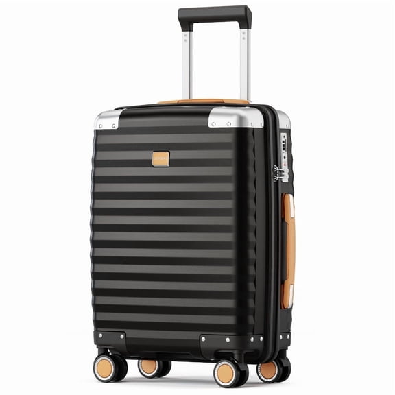 Joyway 20-Inch Carry-On Luggage with Metal Corner Protectors, TSA Lock, Spinner Wheels, Lightweight Hard Shell Suitcase