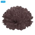 thumbnail image 3 of Uxcell 8" Tissue Pom Poms Paper Flowers Ball Wedding Party Decoration, Brown 5 Pack, 3 of 6