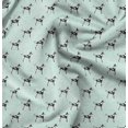 thumbnail image 1 of Soimoi Silk Fabric Great Dane Dog Print Fabric by Yard 42 Inch Wide, 1 of 6