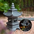 thumbnail image 1 of RKSTN Solar Light Solar 34cm Gray Four-Corner Palace Lamp Kitchen Gadgets, 1 of 8