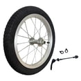 thumbnail image 2 of S SERENABLE Bicycle Trailer Wheel Easy to Install Strong Grip Portable Practical Replace 14 inch, 2 of 8