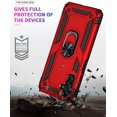thumbnail image 4 of [PST] Samsung Galaxy A54 5G Kickstand Rotating Ring Case, Heavy Duty Hybrid Shock Absorption Rugged Hard Phone Case Cover, 4 of 5