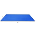 thumbnail image 2 of Gymax 12' x 6' Floating Water Pad Mat 3-Layer Foam Floating Island for Pool Lake Blue, 2 of 10