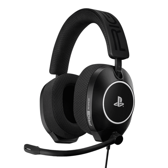 RIG R5 SPEAR PRO HS | Competitive Wired Gaming Headset with Graphene Drivers for PlayStation - Black