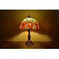 thumbnail image 1 of Tiffany Style Desk Lamp Table Bedside LED Lamp Shades Bedroom Stained-Glass 18.1'' Height Multi-color, 1 of 1