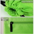 thumbnail image 4 of Cherryhome Backpack Bags Bag, Waterproof Draw String Back Sack with Zip Pocket, Gym Drawstring Swim Bag for Men Women, 4 of 5