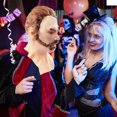thumbnail image 4 of Couvre-visage en Latex pour Jeune Homme pour Halloween Accessoire de Coiffure, 4 of 7