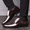 thumbnail image 2 of RKSTN Chaussures Habillées pour Hommes Mode Décontractée à Bout Pointu Chaussures en Cuir Confortables Chaussures Décontractées Chaussures en Cuir pour Hommes, 2 of 6