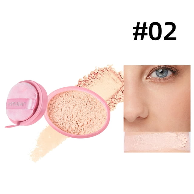 Dvkptbk Make up powders Powder Makeup Powder Oil-control Long-lasting Powder Matt Concealer Makeup Powder