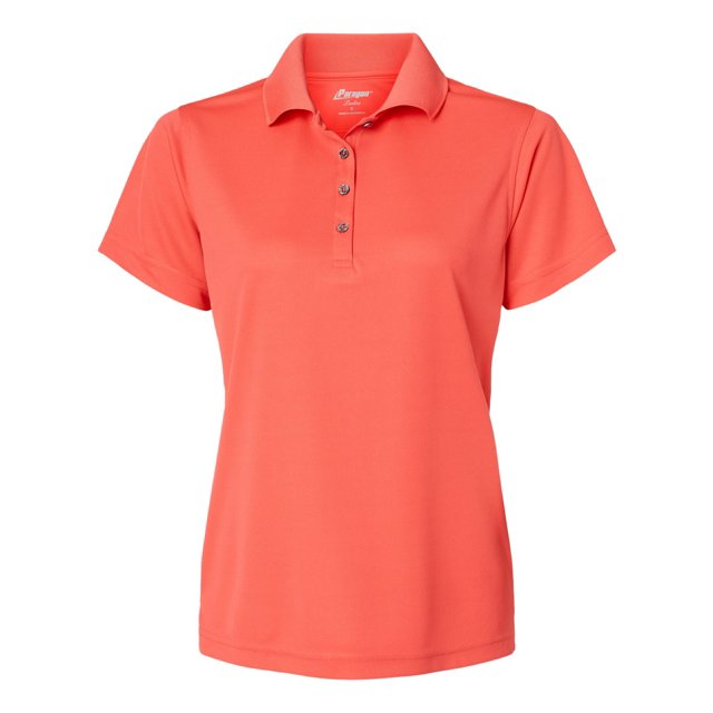 Paragon Polo en Maille Mini de Performance Saratoga pour Femmes, TP, Melon