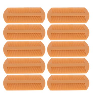 Lice Combs, 10pcs Flea Combs Double Side Remove Tooth Hair Combs For Dog Cat Pet Kid Removal Vintage Plastic Comb Hair Grooming Comb Teeth Combs Fine Tooth Head Lice Carding Tools