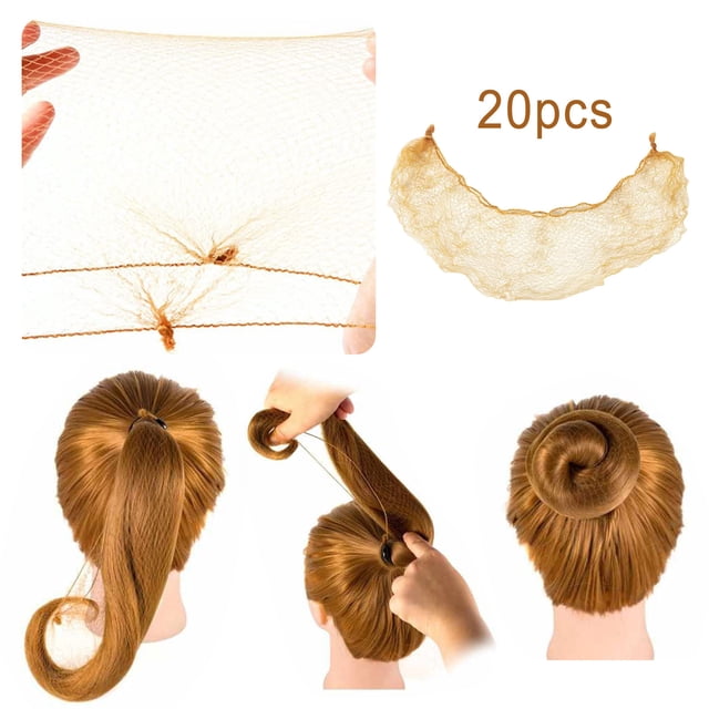 Edge Mesh pour Coiffures Sécurisées de Chignon et Activités de Cuisine de Ballet