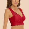 thumbnail image 4 of Timegard Plus Size Bras for Women Full-Coverage High Support Lace Wireless Comfortable Everyday Bras, 4 of 5