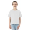 thumbnail image 1 of Jerzees Youth DRI-POWER Active Short Sleeve Crew T-Shirt, XL, White, 1 of 2