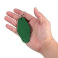 thumbnail image 4 of Unique Bargains Vintage Motel Keychain Blank Hotel Keychains Rhombus Retro Key Tag, Olive Green, 10 Pack, 4 of 7
