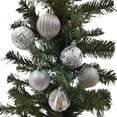 thumbnail image 2 of Décorations incassables Holiday Time (24 unités, argenté), 2 of 4