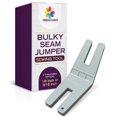 thumbnail image 1 of Bulky Seam Jumper - Clearance Plate Hump Jumper Button Reed Presser Foot Sewing Tool Compatible with All Husqvarna Viking pfaff Brother Singer juki janome Sewing Machines, 1 of 1