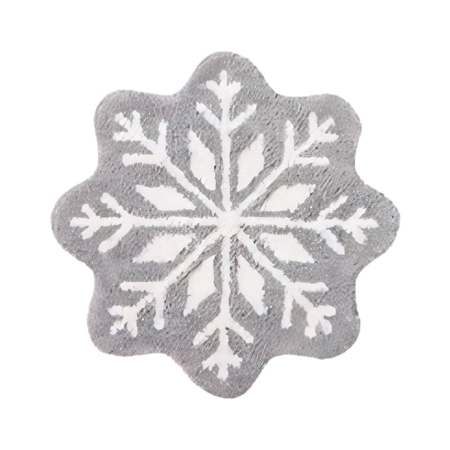 Bathroom Rugs, Snowflakes Rug Winter Snowflake Doormat Snowflake Welcome Mat Cute Christmas Decorative Non-Slip Washable Door Mats For Indoor Outdoor Entrance Home Bathroom, Bedroom Mats