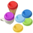 thumbnail image 3 of Aspire 12 PCS Silicone Drinking Lid Cup Lids, Reusable Coffee Cup Covers / Lids - BLACK(Couvercles de Tasse), 3 of 7