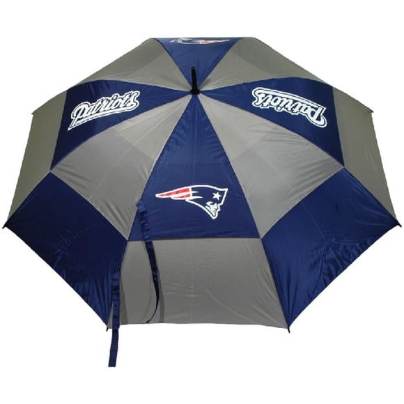 Team Golf NFL 62" Golf Umbrella with Protective Sheath, Double Canopy Wind Protection Design, Auto Open Button