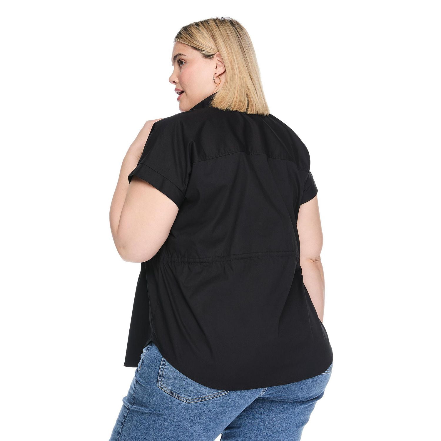 Chemise cintrée à la taille Lane Bryant Plus pour femmes