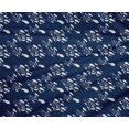 thumbnail image 3 of oneOone Polyester Lycra Navy Blue Fabric Fish Ocean Sewing Material Print Fabric By The Yard 56 Inch Wide, 3 of 3