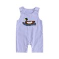 thumbnail image 1 of Gupgi Summer Baby Girl Boy Duck Rompers Sleeveless Infant Bodysuits, 1 of 9