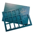 thumbnail image 1 of Tnarru School Picture Frame Display Holder, Creative, Wood Wall Mount Photo Collage Collage Graduation Photo Frame for Bedroom, Home Green, 1 of 8