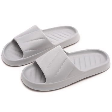 Latrodar Sandales de Douche pour Femmes Vintage Confort Marche Sandales à Enfiler pour Femmes Été Diapositives EVA Talons Plateforme Diapositives Plage Sandales à Enfiler Extérieur Respirantes Diapositives Antidérapantes pour Femme