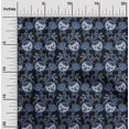 thumbnail image 1 of oneOone Cotton Poplin Fabric Leaves & Floral Block Print Sewing Fabric BTY 56 Inch Wide, 1 of 4