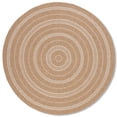 thumbnail image 1 of Erbanica Round Quick Dry Jute Look Indoor Outdoor Rug, 1 of 5