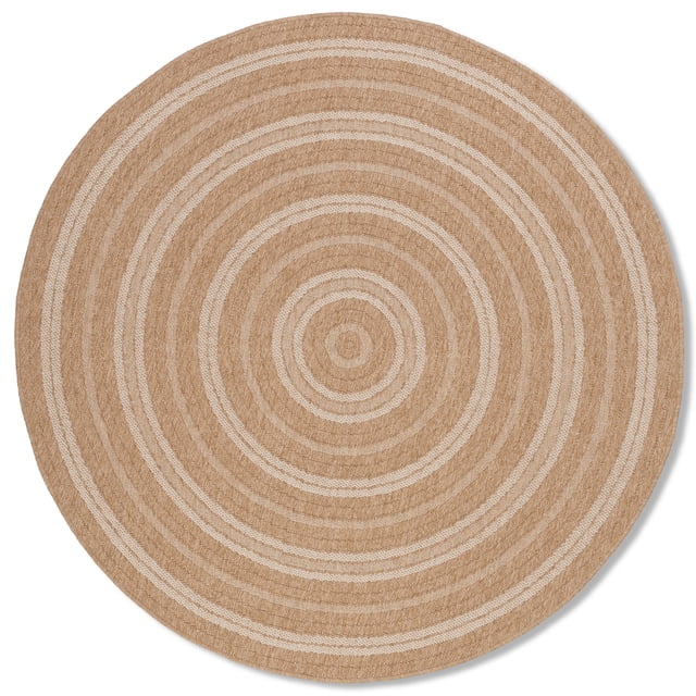 Erbanica Round Quick Dry Jute Look Indoor Outdoor Rug