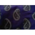 thumbnail image 4 of oneOone Cotton Silk Fabric Paisley Block Printed Fabric 1 Yard 42 Inch Wide, 4 of 4