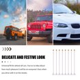 thumbnail image 2 of Shisuyan 20pcs Flag Pole Suction Mount Bracket Plastic Flagpole Bracket Car Flagpole Stand, 2 of 9